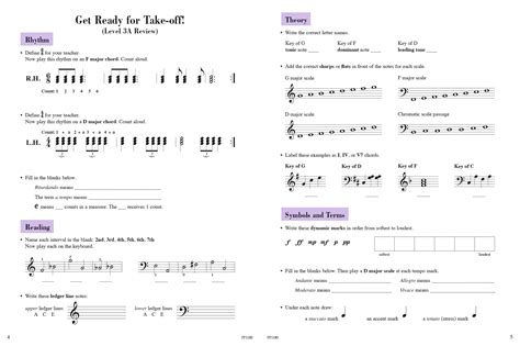 Download Piano Adventures Theory Book Level 3B By Nancy Faber