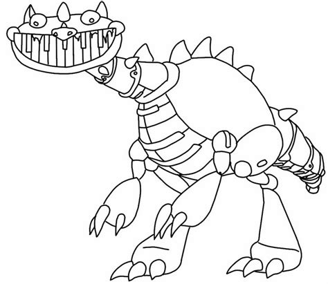 Hawaiian Tiki Man Coloring For Kids