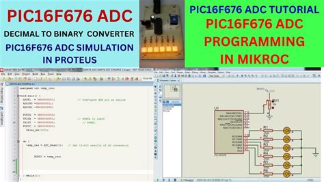 Pic16f676 adc c code. 0 ANALOG-TO-DIGITAL CONVERTER (A/D) MODULE (PIC16...