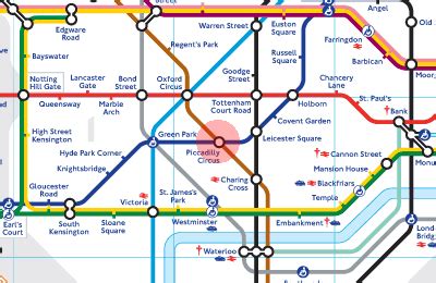 Piccadilly to London Palladium - 2 ways to travel via subway