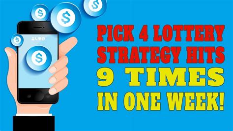 Pick 4 strategies for the lottery. - Soluzioni dinamiche manuali di strutture chopra.