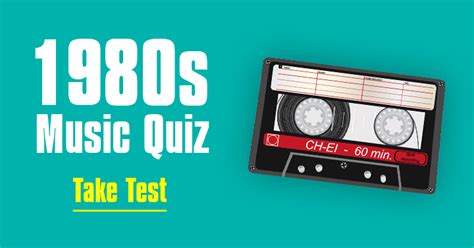 Pick 5: Artists by 1980s Music Genre Quiz - By AbeKabibl