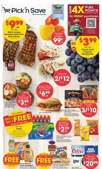 Pick n save manitowoc weekly ad. Accessibility StatementIf you are using a screen reader and having difficulty with this website, please call 800–576–4377. 