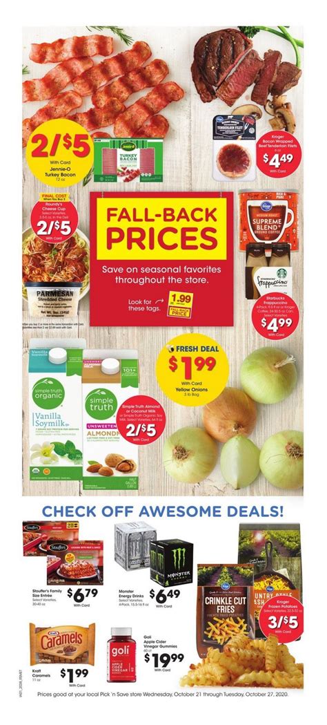 Pick n save weekly ad waukesha. Shop for Folgers Ground Coffee in our Beverages Department at Picknsave. Buy products such as Folgers® Classic Medium Roast Ground Coffee for in-store pickup, at home delivery, or create your shopping list today. 