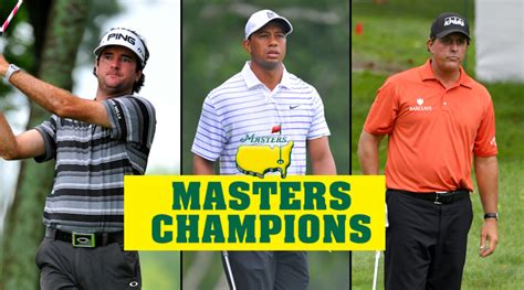 Pick the Masters Winner & Win Awesome Golf Stuff