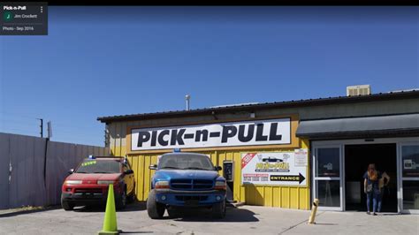 14 reviews of Pick-n-Pull "I'd never been to a junk yard before, so when my son suggested we visit Pick-n-Pull to look for a part for his truck I was excited to oblige. When you pull, in it's exactly what you would expect a junk yard to be: dirty, smells like old oil and generally disorganized. We entered, paid the $1 fee (per person) and embarked on our junkyard adventure.. 