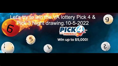 2 days ago · Number of Pick 3 Winners. Drawings are held every day after 1:30 p.m. for MIDDAY draws and after 9:00 p.m. for EVENING draws. Tickets must be purchased before 1:30 p.m. and 9:00 p.m. to be included in that day’s MIDDAY or EVENING drawing. Two plays in one. A $0.50 Straight Play and a $0.50 Box Play. . Pick3 pick4 winning numbers