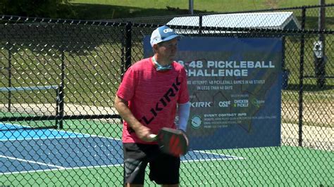 Pickleball world record chaser stopping in Albany