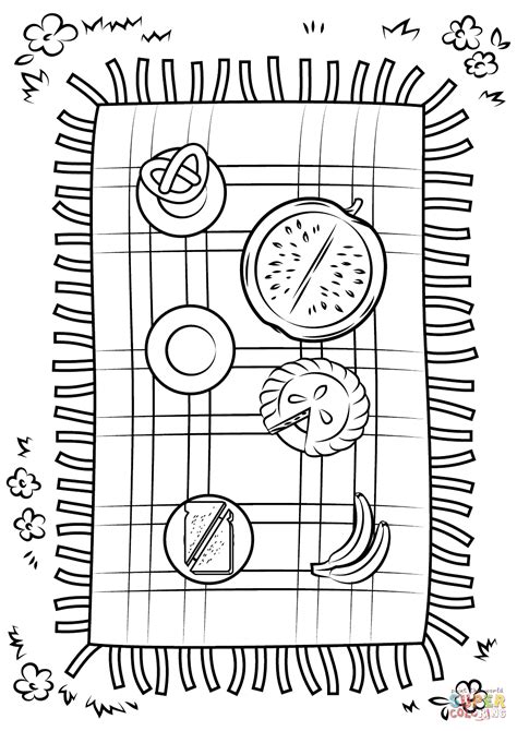 Picnic Blanket Printable