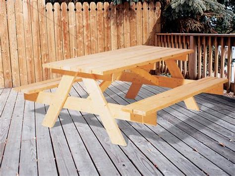 Picnic table menards. Deluxe A-Frame Wooden Picnic Table - 8'. All-American classic. For parks, walking paths and picnic areas. Made in the USA. No splintering or rough edges. Pre-sanded finish. Easily paint or stain. Pressure-treated 2 x 6" pine boards resist termites, fungus and rot. Rust-resistant hardware included. 