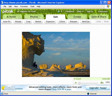 Picnik - Online Photo Editing Service Online PhotoSoft