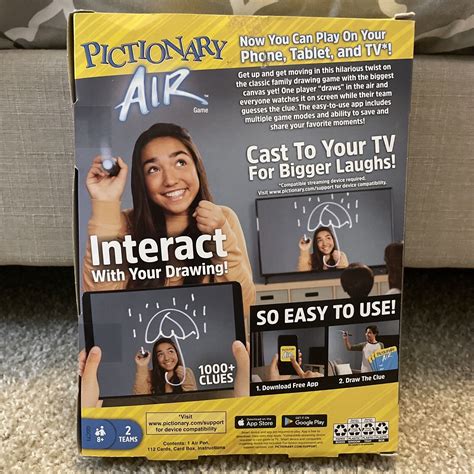 Pictionary Air Draw in The Air Interactive Game Ages 8+ eBay