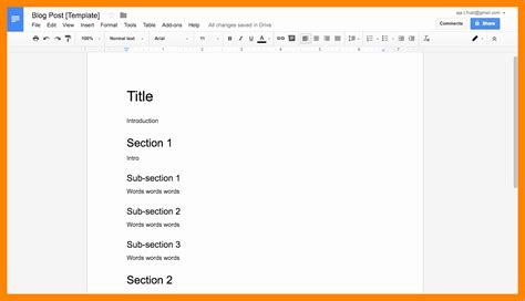 Picture Book Template Google Docs Letter Example Template