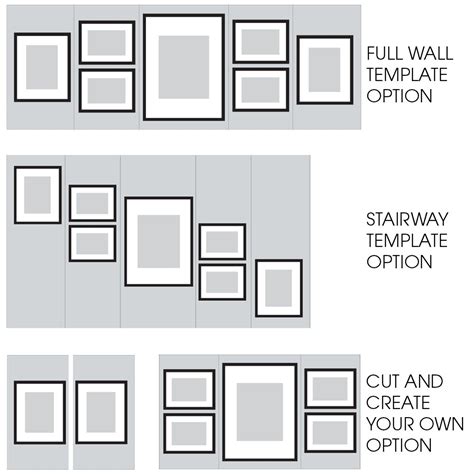 Picture Hanging Templates
