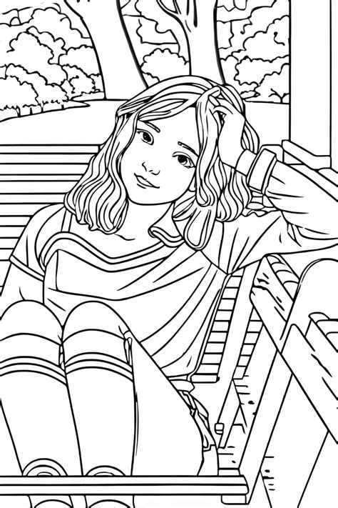 Coloring Pineapple