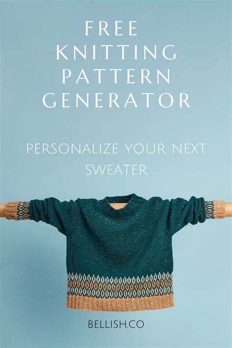 Picture To Knitting Pattern Generator