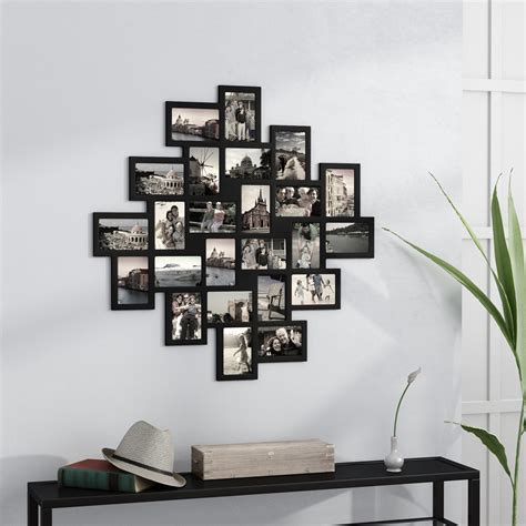 Picture collage frames. Collage picture & gallery wall frames. Bring your favorite memories artfully together with IKEA collage picture frames. Our gallery wall frames are available in an array of sizes, colors and shapes to suit your needs and style. Once you’ve decided which pictures you want to include in your frame, browse our full collage photo frames selection ... 