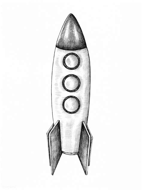 Pictures Of Rockets To Draw
