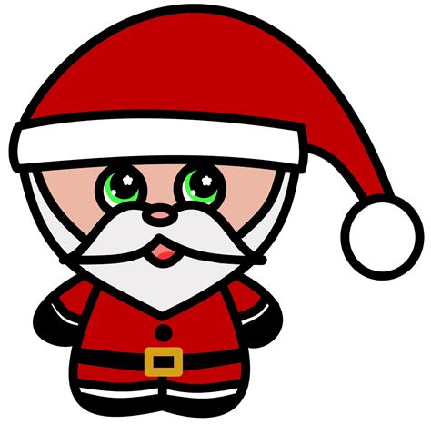 Pictures Of Santa To Draw