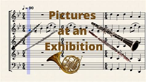 Pictures at an Exhibition Promenade Woodwind quintet - YouTube