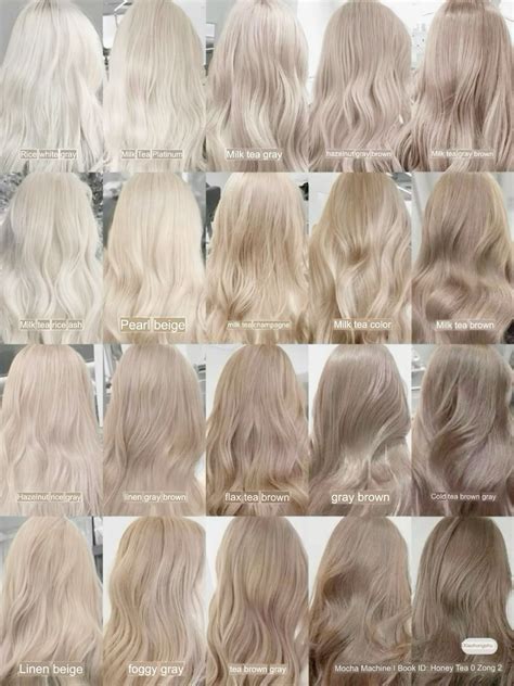 Pictures of blonde hair colors.  Do not tilt your phone while scanning.  Better th...