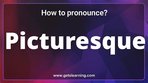 Picturesque pronunciation phonetics.  3. .  Mar 2, 2026 · picturesque ...