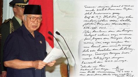 Pidato Lengkap Soeharto Lengser 26 Tahun Lalu: Saya ...