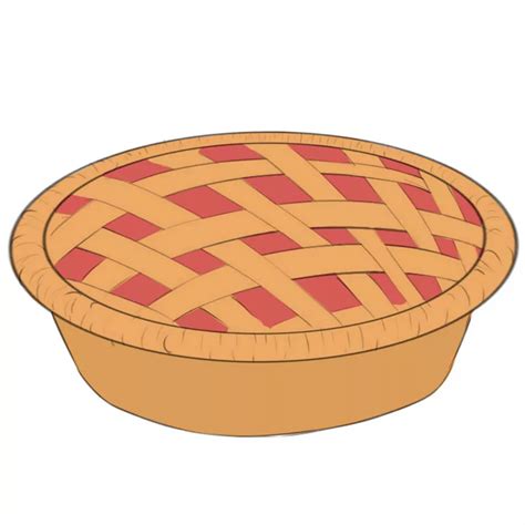Pie Drawing Simple