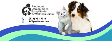 Piedmont communities spay neuter & wellness clinic. See more of Piedmont Communities Spay/Neuter & Wellness Clinic on Facebook. Log In. Forgot account? or. Create new account. Not now. Related Pages. SPCA of the Triad. Charity Organization ... Guilford County Animal Services. Animal Shelter. Piedmont Wildlife Rehab, Inc. Charity Organization. Purr Life Luxury Cat Resort & Grooming. Pet Service ... 