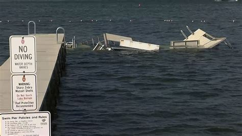 Pier collapses on University of Wisconsin campus. One hospitalized, 20 others slightly injured