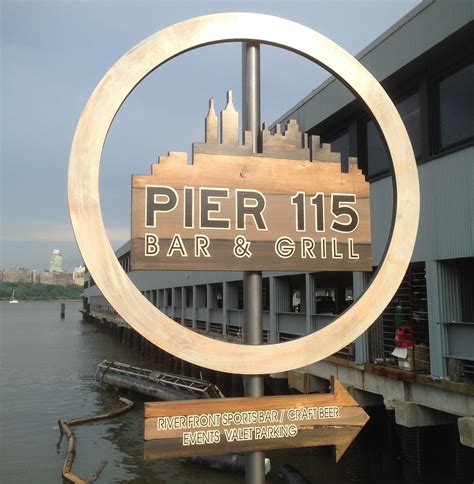 Pier115 edgewater nj. The anchor of the Hudson &amp; Bergen County Riverfront, Pier 115 in Edgewater, New Jersey delivers the high points of Modern American Cuisine, with 115 beers by tap and bottle, Wood Fired Pizza Oven, a full service kitchen, and two dozen HD flat screens that will house international sporting events nightly. The space uniquely offers unparalleled views … 