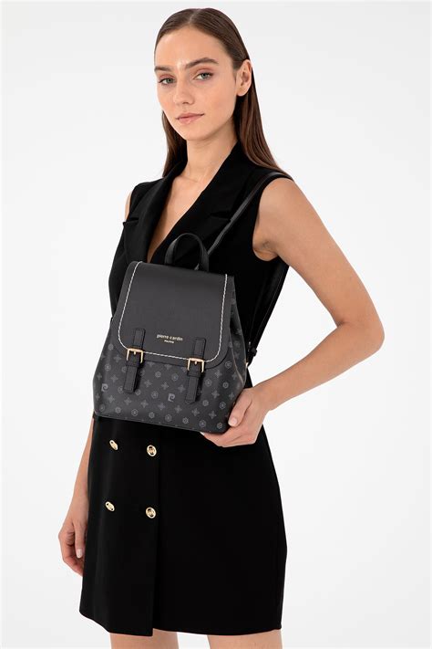 Pierre Cardin Siyah Kadın Sırt Çantası 05PC24K24103. 