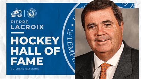 Pierre Lacroix, original Avalanche GM, inducted to Hockey Hall of Fame posthumously
