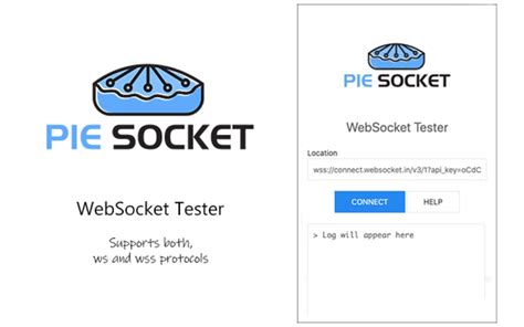 Piesocket websocket tester. IO.  This tool complements the online WebSocket tester ...