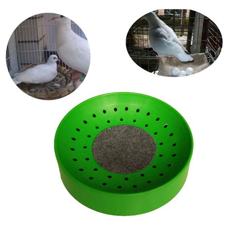 Pigeon Supplies Plastic Dehumidification Bird Egg Basin Nest