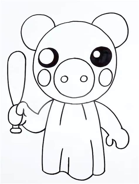 Piggy Roblox Coloring Pages Free Printable Coloring Pages for Kids