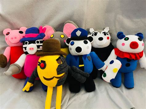 Check out our roblox plush piggy selection for the very best in unique or custom, handmade pieces from our stuffed animals & plushies shops. .