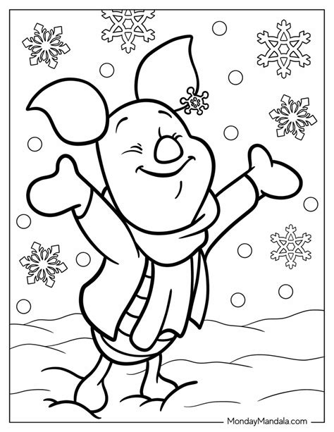 Piglet Coloring Shee