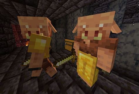 Piglins in Minecraft Behavior Spawning How to Get Uses