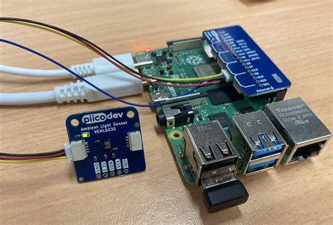 PiicoDev Ambient Light Sensor VEML6030 Raspberry Pi Guide Tutorial