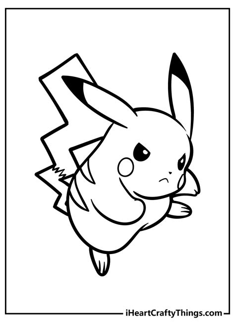 Pikachu Coloring Pages Game