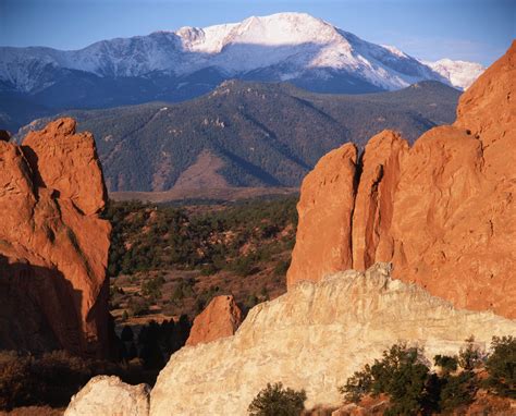 Pikes Peak CO Colorado Gateway to Garden of the Gods #3546