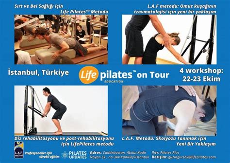 Pilates on tour 2019 istanbul