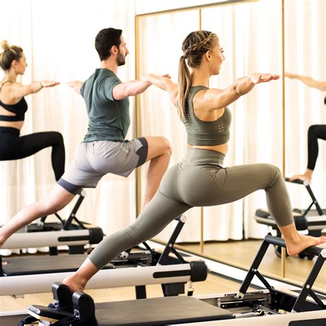 Pilates reformer class. Start with Pilates fundamentals and Pilates warm-ups. Don't intrude on the class before yours. If a class is going on when you arrive, be respectful. Don't talk to others or chat on the phone. Hold off on your … 