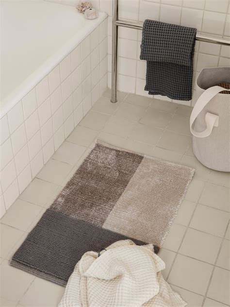 Pile Bathroom Mat - Grey More colours available – ferm LIVING