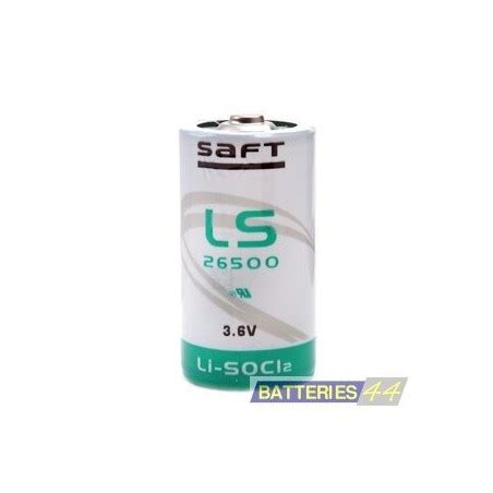 Pile lithium SAFT LS26500 3.6V 7.7AH LR14/C