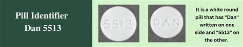 Pill Imprint: Dan 5513