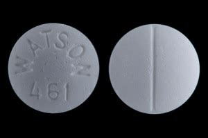 Pill Finder: WATSON 461 White Round - Medicine.com