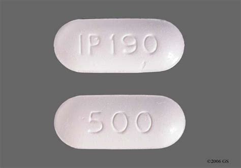 Pill ip 190 500. Oct 5, 2023 · Side Effects From Original IP 109 Pill. IP 109 pill (Acetaminophen-hydrocodone) oral tablet may make you feel sleepy, dizzy, or lightheaded. Avoid driving a car or using machinery until you know how your body reacts to this medication. This drug can also cause other side effects. 
