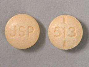 This white round pill with imprint 519 JSP 